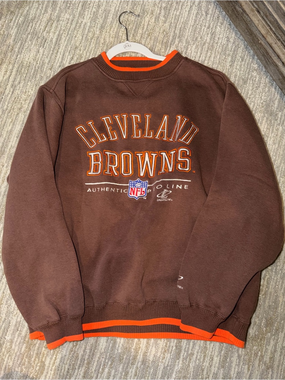 Vintage Cleveland Browns NFL Pro Line Crewneck Sweatshirt XL Embroidered - Picture 11 of 12